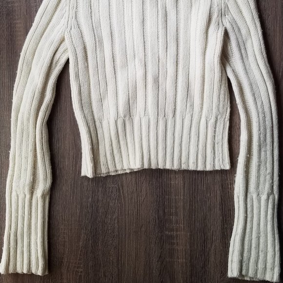 abercrombie XL knitted button down hooded sweater - Picture 4 of 11